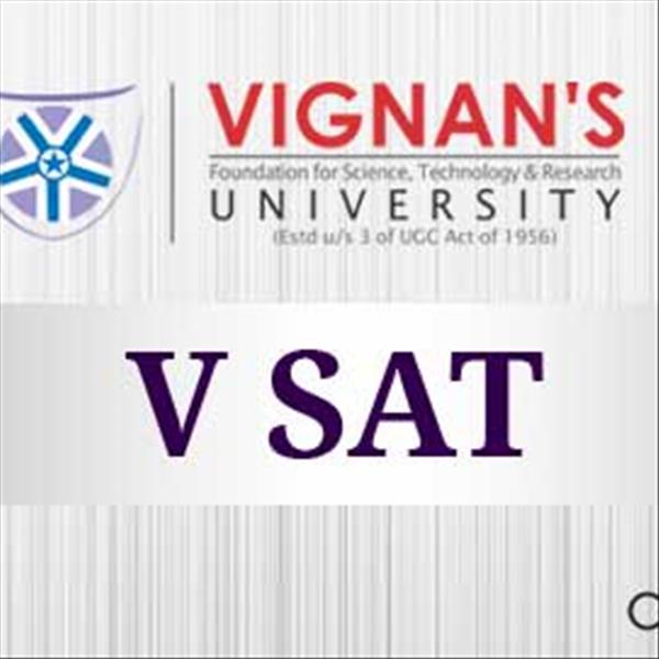 VIGNAN UNIVERSITY EXAM TEST (VSAT)